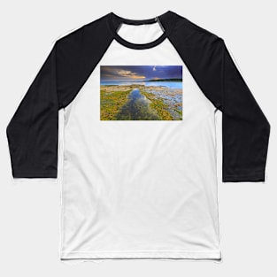 Rockpool sunset Baseball T-Shirt